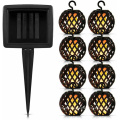 Solar String Lights LED Outdoor Waterproof Flickering Flame